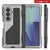 Galaxy Z Fold7 Metall Case, Heavy Duty Military Grade Rüstungsbedeckung Ganzkörper hart [Silber]