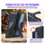 Galaxy Z Fold7 Metall Case, Heavy Duty Military Grade -Rüstungsbedeckung Ganzkörper hart [Blau]