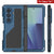 Galaxy Z Fold7 Metall Case, Heavy Duty Military Grade -Rüstungsbedeckung Ganzkörper hart [Blau]