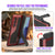 Galaxy Z Fold7 Metall Case, Heavy Duty Military Grade -Rüstungsdecke Ganzkörper hart [rot]