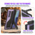Galaxy Z Fold7 Metall Case, Heavy Duty Military Grade -Rüstungsbedeckung Ganzkörper hart [lila]