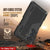 Galaxy Z Fold7 Metall Case, Heavy Duty Military Grade -Rüstungsbedeckung Ganzkörper hart [Schwarz]