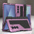 Galaxy Z Fold7 Metall Case, Heavy Duty Military Grade Rüstungsbedeckung Ganzkörper hart [Pink]
