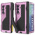 Galaxy Z Fold7 Metall Case, Heavy Duty Military Grade Rüstungsbedeckung Ganzkörper hart [Pink]
