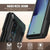 Galaxy Z Fold7 Metall Case, Heavy Duty Military Grade -Rüstungsbedeckung Ganzkörper hart [Schwarz]