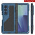 Galaxy Z Fold7 Metall Case, Heavy Duty Military Grade -Rüstungsbedeckung Ganzkörper hart [Blau]