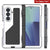 Galaxy Z Fold7 Metall Case, Heavy Duty Military Grade -Rüstungsabdeckung Ganzkörper hart [Weiß]