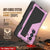 Galaxy Z Fold7 Metall Case, Heavy Duty Military Grade Rüstungsbedeckung Ganzkörper hart [Pink]