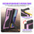 Galaxy Z Fold7 Metall Case, Heavy Duty Military Grade Rüstungsbedeckung Ganzkörper hart [Pink]