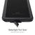 Galaxy S20 Rugged Waterproof Case | Nautical Series [Black] 