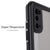 Galaxy S20 Rugged Waterproof Case | Nautical Series [Clear] (Color in image: Black)