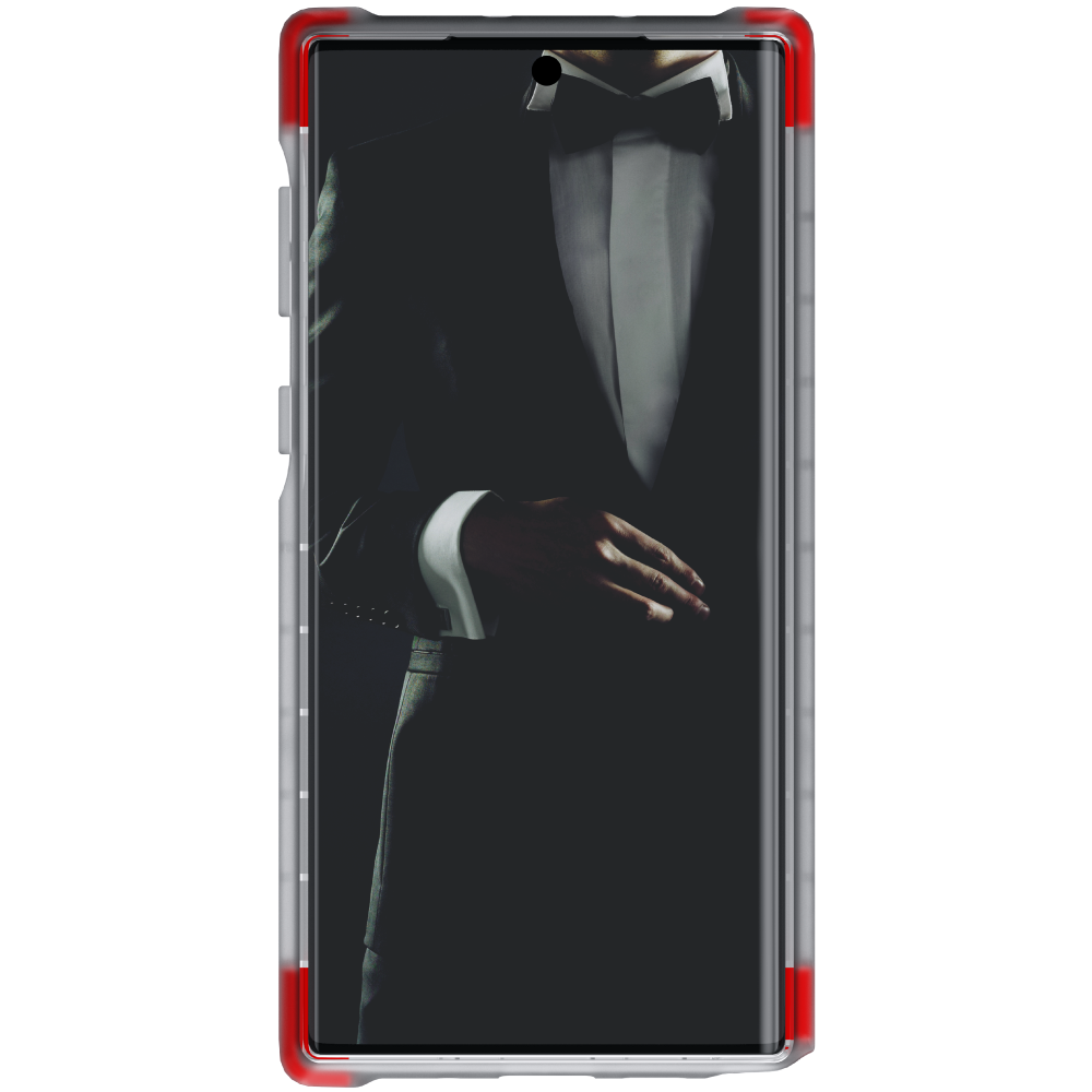 COVERT 3 for Galaxy Note 10 Ultra-Thin Clear Case [Clear] (Color in image: Rose)