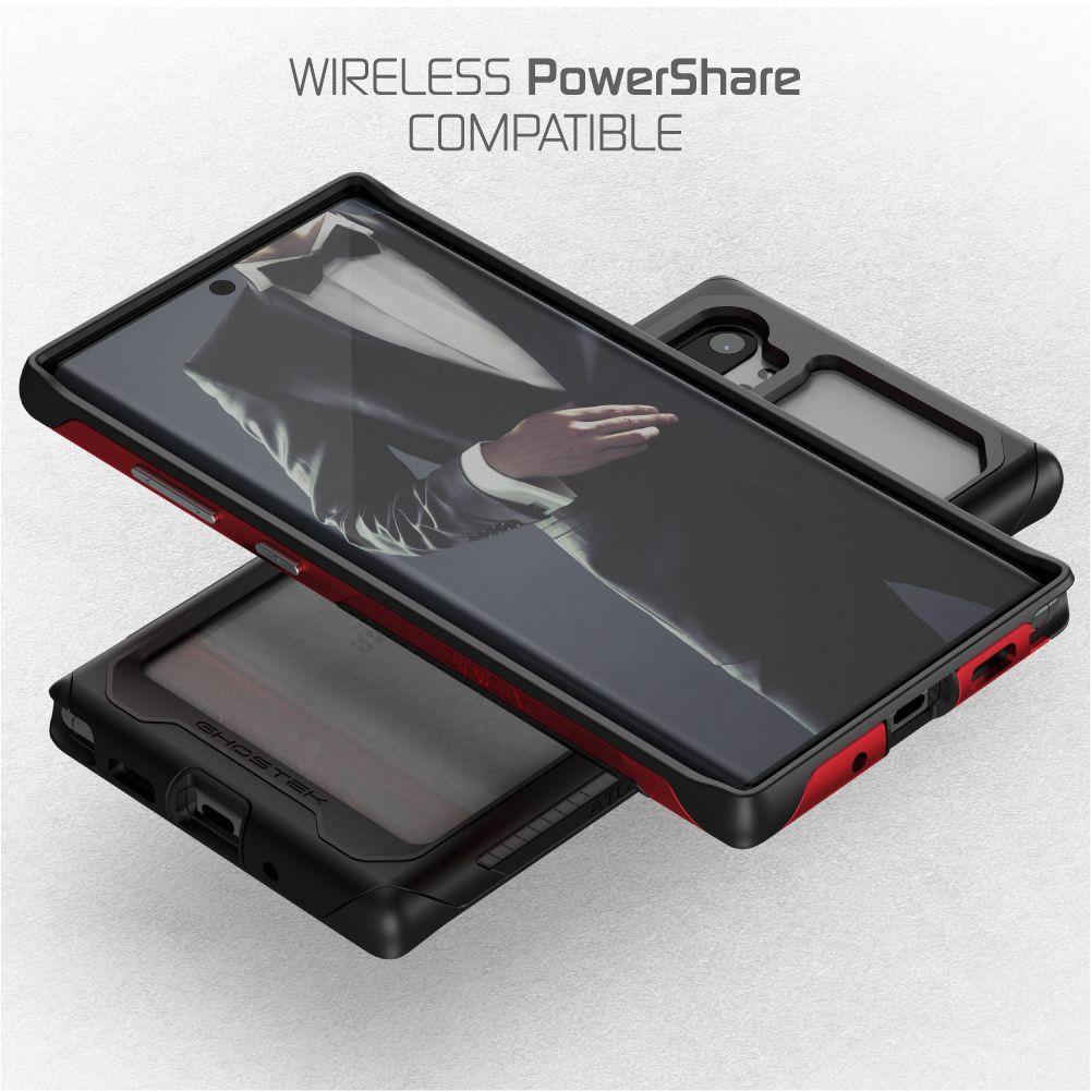 ATOMIC SLIM 3 for Galaxy Note 10+ Plus - Military Grade Aluminum Case [Black] 