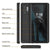 Galaxy Note 10+ Plus Waterproof Case, Punkcase Studstar Black Thin Armor Cover (Color in image: pink)