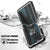Galaxy Note 10+ Plus Waterproof Case, Punkcase Studstar White Thin Armor Cover (Color in image: pink)