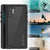 Galaxy Note 10+ Plus Waterproof Case, Punkcase Studstar Black Thin Armor Cover (Color in image: light blue)