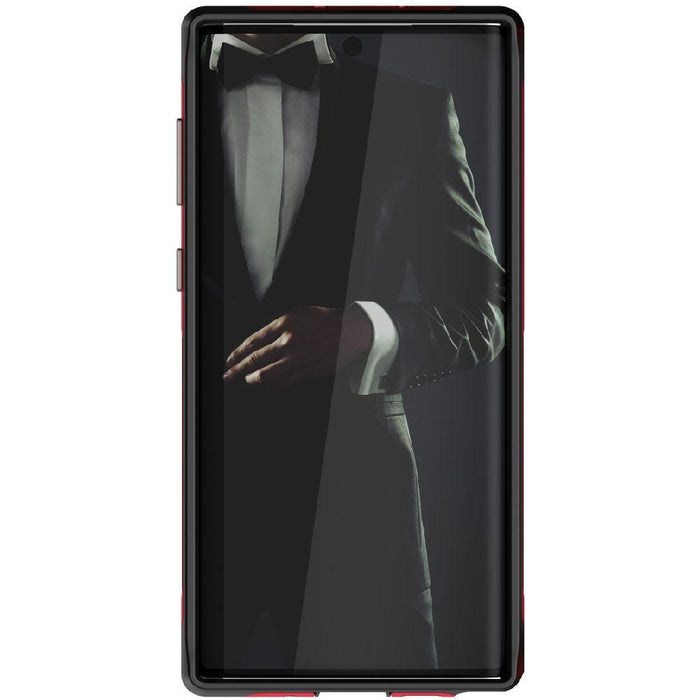 ATOMIC SLIM 3 for Galaxy Note 10 - Military Grade Aluminum Case [Red] (Color in image: Black)