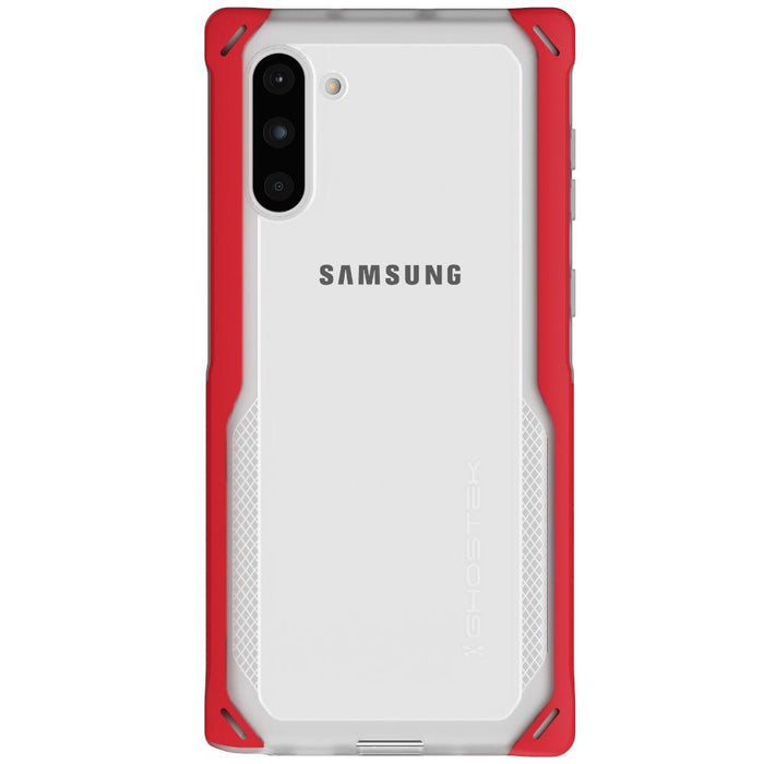 CLOAK 4 for Galaxy Note 10+ Plus Shockproof Hybrid Case [Red] 