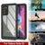 Galaxy Note 20 Case, Punkcase [Extreme Series] Armor Cover W/ Built In Screen Protector [Clear] (Color in image: Light Blue)