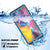 Galaxy Note 20 Case, Punkcase [Extreme Series] Armor Cover W/ Built In Screen Protector [Light Blue] (Color in image: White)
