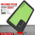 Galaxy Note 20 Waterproof Case, Punkcase Studstar Light Green Thin Armor Cover (Color in image: pink)