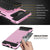 Galaxy S10+ Plus  Case, PUNKcase [SLOT Series] [Slim Fit] Dual-Layer Armor Cover w/Integrated Anti-Shock System, Credit Card Slot [Pink] (Color in image: Silver)