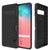 Galaxy S10+ Plus  Case, PUNKcase [SLOT Series] [Slim Fit] Dual-Layer Armor Cover w/Integrated Anti-Shock System, Credit Card Slot [Black] (Color in image: Black)