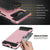 Galaxy S10+ Plus  Case, PUNKcase [SLOT Series] [Slim Fit] Dual-Layer Armor Cover w/Integrated Anti-Shock System, Credit Card Slot [Rose Gold] (Color in image: White)