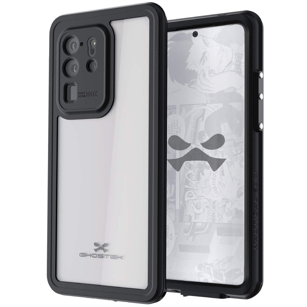 Galaxy S20 Ultra Rugged Waterproof Case | Nautical Series [Clear] (Color in image: Clear)