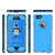 iPhone 6s/6 Waterproof Case, PunkCase StudStar Light Blue w/ Attached Screen Protector | Warranty (Color in image: black)