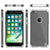 iPhone SE (4.7") Case, Punkcase [BLAZE SERIES] Protective Cover W/ PunkShield Screen Protector [Shockproof] [Slim Fit] for Apple iPhone [Silver] (Color in image: Black)