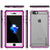 Apple iPhone SE (4.7") Waterproof Case, PUNKcase CRYSTAL Pink W/ Attached Screen Protector  | Warranty (Color in image: Pink)