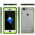 Apple iPhone 8 Waterproof Case, PUNKcase CRYSTAL Light Green  W/ Attached Screen Protector  | Warranty (Color in image: Light Green)