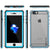 Apple iPhone SE (4.7") Waterproof Case, PUNKcase CRYSTAL Light Blue  W/ Attached Screen Protector  | Warranty (Color in image: Light Blue)