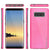 Galaxy Note 8 Case, Punkcase Galactic 2.0 Series Ultra Slim Protective Armor [Pink] (Color in image: red)