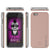 iPhone 6/6S Punkcase LED Light Case Light Illuminated Case, ROSE GOLD W/  Battery Power Bank (Color in image: white)
