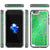 iPhone 7 Case, PunkCase LIQUID Green Series, Protective Dual Layer Floating Glitter Cover (Color in image: gold)