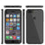 iPhone 7 Case Punkcase® LUCID 2.0 Crystal Black Series w/ PUNK SHIELD Screen Protector | Ultra Fit (Color in image: white)