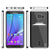 Galaxy Note 5 Case, PUNKCASE® LUCID Silver Series | Card Slot | SHIELD Screen Protector | Ultra fit (Color in image: Balck)