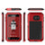 Galaxy S7 EDGE  Case, PUNKcase Metallic Red Shockproof  Slim Metal Armor Case (Color in image: gold)