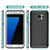 Galaxy S7 Edge Case, PunkCase STEALTH Teal Series Hybrid 3-Piece Shockproof Dual Layer Cover (Color in image: Silver)
