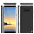 Galaxy Note 8 Case, PunkCase [Stealth Series] Hybrid 3-Piece Shockproof Dual Layer Cover [Non-Slip] [Soft TPU + PC Bumper] with PUNKSHIELD Screen Protector for Samsung Note 8 [Grey] (Color in image: Black)
