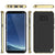 Galaxy S8 PLUS Case, PunkCase [Stealth Series] Hybrid 3-Piece Shockproof Dual Layer Cover [Non-Slip] [Soft TPU + PC Bumper] with PUNKSHIELD Screen Protector for Samsung S8+ [Gold] (Color in image: Black)