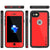 iPhone 8 Waterproof Case, Punkcase [Red] [StudStar Series] [Slim Fit] [IP68 Certified]  [Dirtproof] [Snowproof] (Color in image: teal)