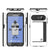 Galaxy S6 EDGE Plus Case PunkCase CLUTCH White Series Slim Armor Soft Cover Case w/ Screen Protector (Color in image: Black)