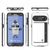 Galaxy S7 EDGE Case PunkCase CLUTCH White Series Slim Armor Soft Cover Case w/ Screen Protector (Color in image: Silver)
