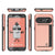 Galaxy s7 Case PunkCase CLUTCH Rose Gold Series Slim Armor Soft Cover Case w/ Tempered Glass (Color in image: White)