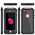 iPhone 7 Waterproof Case, Punkcase ALPINE Series, Black | Heavy Duty Armor Cover (Color in image: white)
