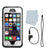 iPhone 5S/5 Waterproof Case, PunkCase StudStar White Case Water/Shock/Dirt Proof | Lifetime Warranty (Color in image: red)