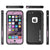 iPhone 6S+/6+ Plus Waterproof Case, Punkcase SpikeStar Pink | Thin Fit 6.6ft Underwater IP68 (Color in image: black)
